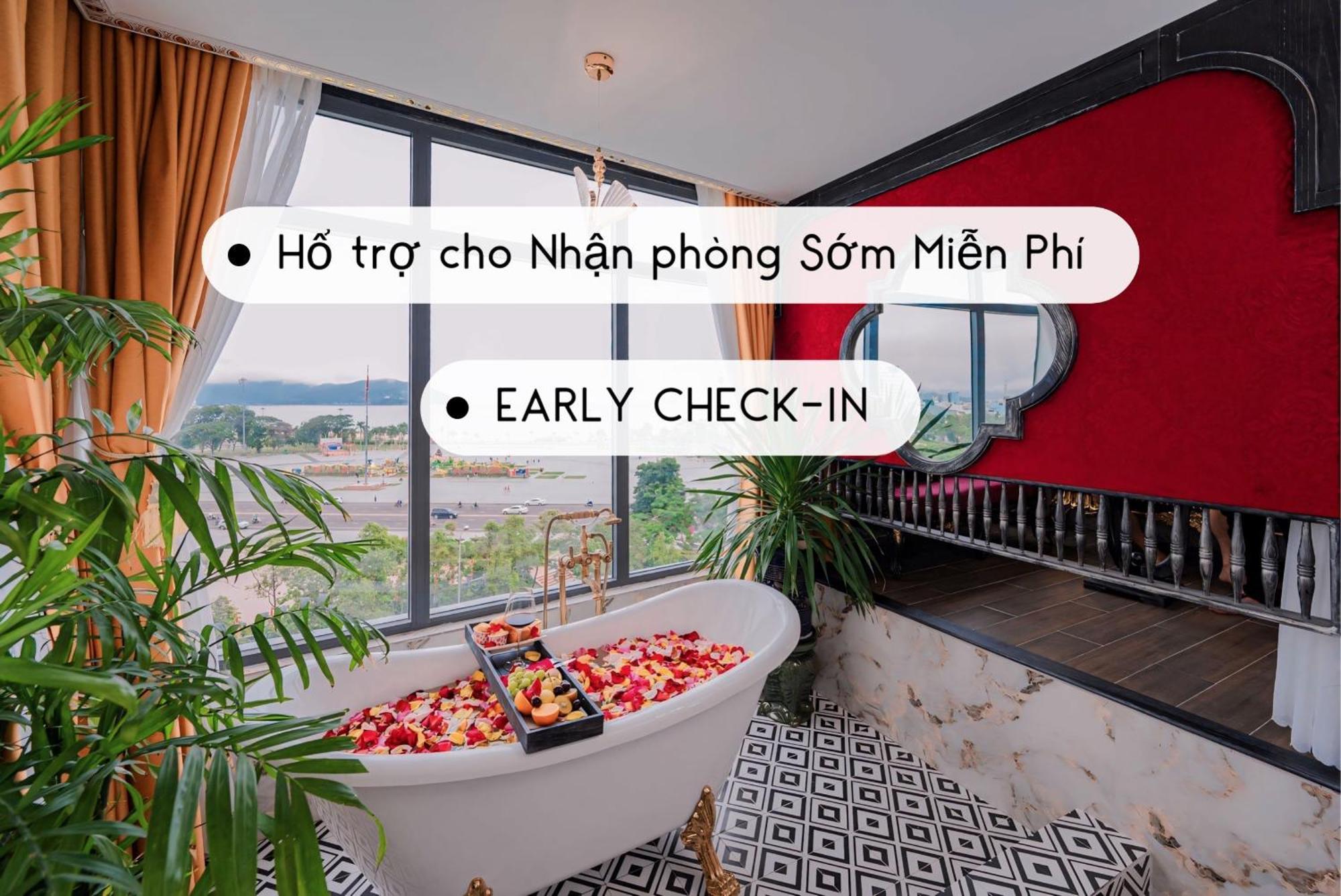 Athena Hotel กวีเญิน ภายนอก รูปภาพ